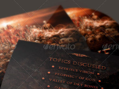Alive in a Valley of Dry Bones CD Artwork Template biblical predictions biblical prophecy campaign templates cd design template cd for churches christian church church cd templates church designs church flyer church marketing church revival