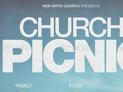 Church Picnic Flyer Template artwork autumn bar b que bbq celebration church clown company designs fall family fellowship