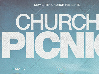 Church Picnic Flyer Template