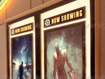 Download Movie Poster Mockup Template by Mark Taylor on Dribbble
