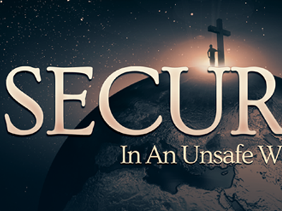 Security Church Postcard Template