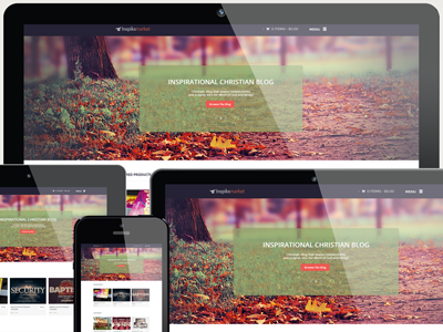 Responsive Website Mockup Templates