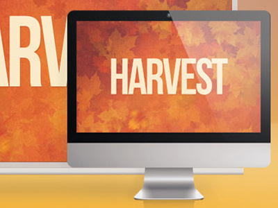 Harvest Celebration Church Slide Template powerpoint background psd red screensaver scripture sermon series slide slideshow smart object template thanks thanks giving