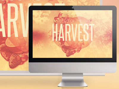 Lord of The Harvest Church Slide Template