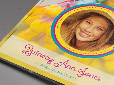 Precious Memories Funeral Program Template memorial service memorial service program obituary pink program for funeral program templates remembrance small spring yellow young person