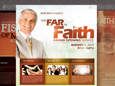 Faith Church Marketing Flyer Bundle