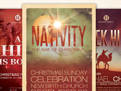 Christmas Church Flyer Bundle