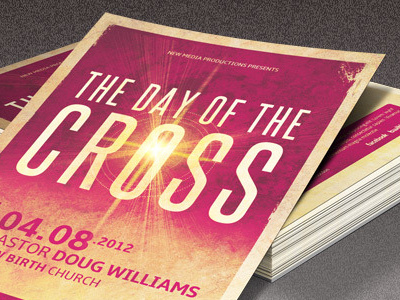 Day Of The Cross Church Flyer