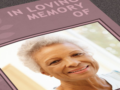 Memory of You Funeral Program Template church bulletin church event church program custom design deceased flowers full page funeral funeral brochure funeral memorial service funeral order service template funeral service program
