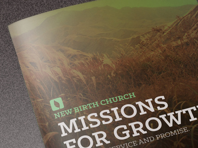 Missions For Growth Church Brochure