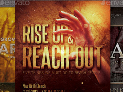 Rise Church Marketing Flyer Bundle