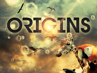 Origins Flyer, Ticket and CD Template album animals best flyer design cd insert cd jewel insert template cd template church church marketing church template colorful concert creation creative designs cross design flyers flyer artwork flyer design flyer designs flyer psd flyer template flyer templates inspiks loswl origins photomanipulation flyer sermon ticket zoo