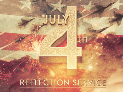 Fourth of July Flyer and CD Template