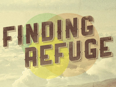 Finding Refuge Flyer and CD Template