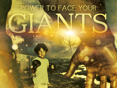 Face Your Giants Church Flyer and CD Template