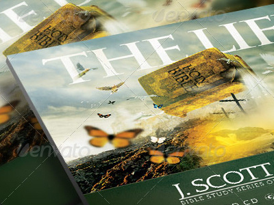 The Life Church Flyer and CD Template album audio book best flyer design bible study bulletin cover cd insert cd jewel insert template cd template church church marketing church template creative designs cross design flyers flyer flyer artwork flyer designs flyer psd flyer template flyer templates inspiks jesus the life jesus the truth jesus the way loswl postcard design sermon series the life typographic postcard