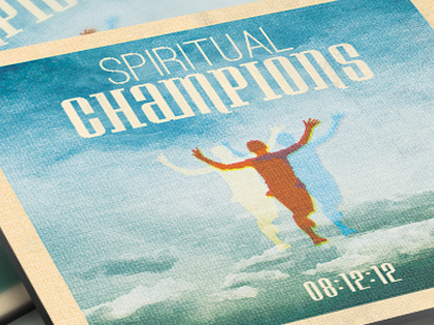 Spiritual Champions Church Flyer And Cd Template Tmb church flyer god marketing olympics photoshop race sports template