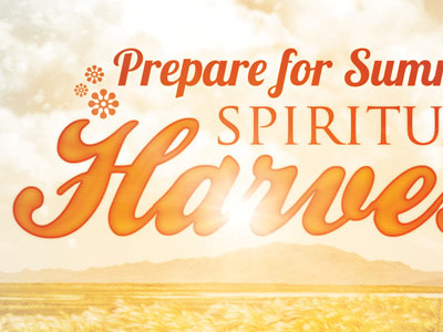 Spiritual Harvest Church Flyer Template