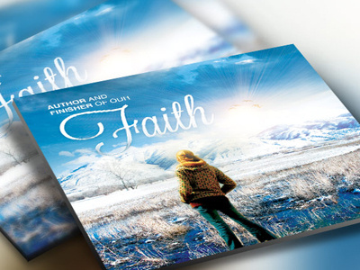 Author of Our Faith Church Flyer and CD Template album audio disc author and finisher best flyer design bible study bulletin cover cd insert cd jewel insert template cd template church church marketing church template creative designs design flyers flyer flyer artwork flyer designs flyer psd flyer template flyer templates inspiks jesus the life loswl olympics postcard design race sermon series typographic postcard