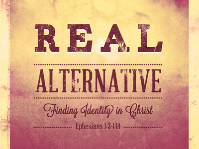 Real Alternative Church Flyer and CD Template