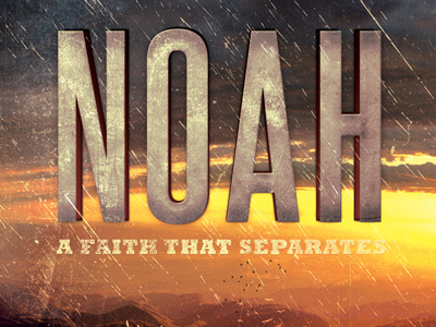 Noah Church Flyer Template