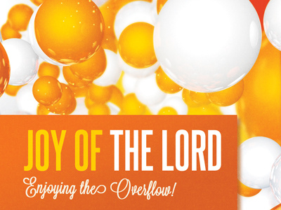 Joy of the Lord Church Flyer and CD Template