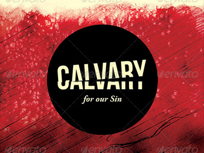 Calvary for Our Sins Church Flyer and CD Template album best flyer design cd insert cd jewel insert template cd template christmas church church marketing church template concert creative designs cross dark design flyers easter flyer artwork flyer design flyer designs flyer psd flyer template flyer templates good friday inspiks philzter sermon ticket typographic flyer typography flyers