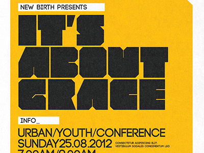 It's About Grace Church Flyer and CD Template album best flyer design bright cd insert cd jewel insert template cd template church church design flyers church template colorful concert creative designs design flyers flyer artwork flyer design flyer designs flyer psd flyer template flyer templates free gift grace inspiks loswl psd flyer sermon typographic flyer urban youth conference church marketing