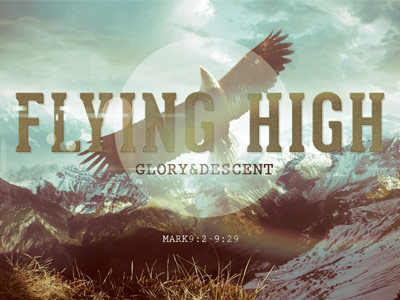 Flying High Church Flyer Template