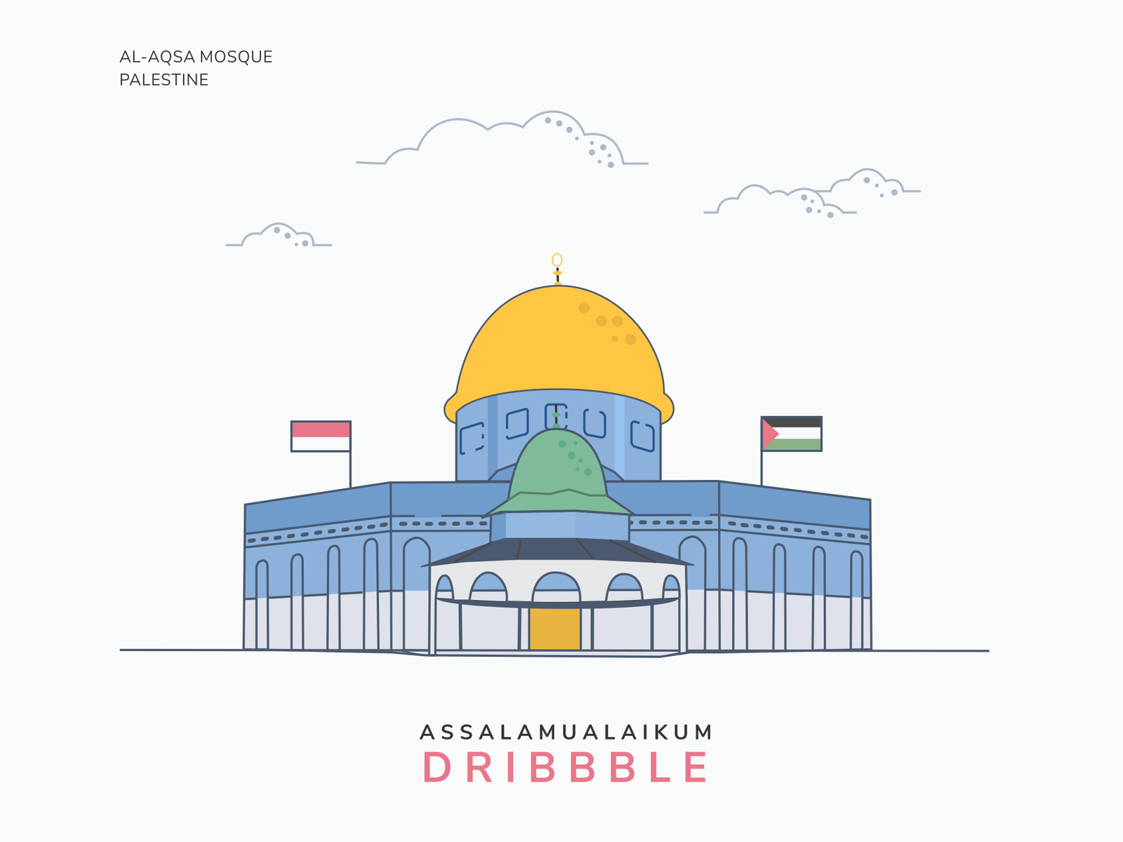 Paling Bagus 30 Gambar Animasi Kartun Masjid Gani Gambar