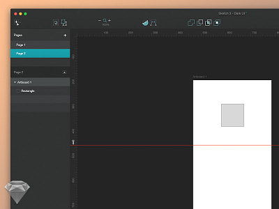 Sketch 3 Dark UI app dark design mac os x redesign sketch3 ui