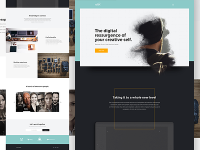 Metod - template clean design layout main modern template theme ui web