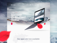 Visit Switzerland landing page