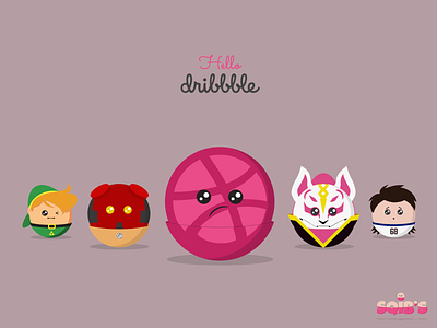 Introducing Dribbble to The Sqibs