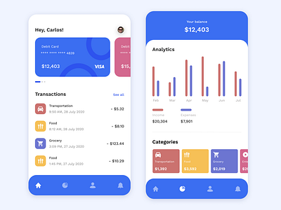 Personal Finance Mobile App