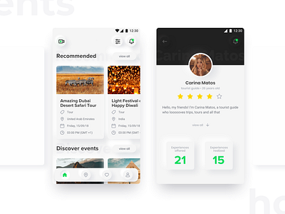 Skeuomorphism UI / Case Study