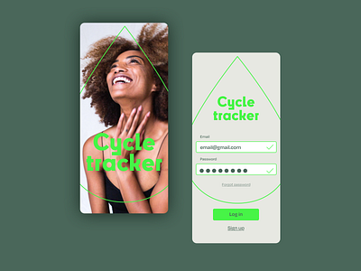 Cycle Tracker cycle tracker design health health app healthcare period tracker ui woman health