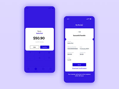 Fintech App - Transfer process Part 2 finance financial app fintech fintech app fintech branding ui ux