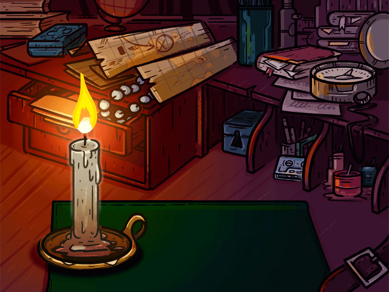 Game Screen background background design blaze candle cellanimation drawing fire logo illustration