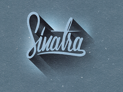 Project365 #81 Sinatra custom handlettering project365 script sign type typography