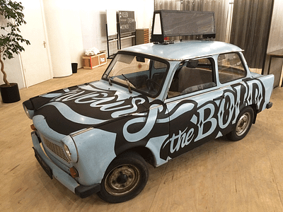 Fortune Favours The Bold bold brush favours fortune handlettering handpainted script trabant type typography