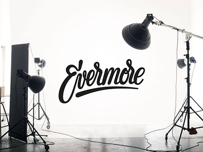 Evermore logodesign bijdevleetclientwork evermore handlettering logodesign script