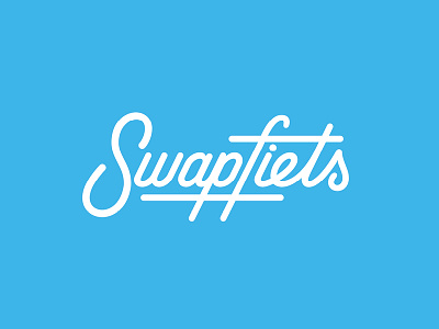 Swapfiets Logo Design design handlettering logo swapfiets