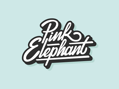 Pink Elephant logo design