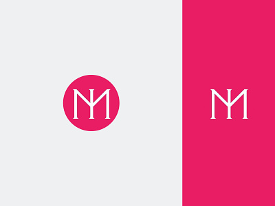 Moda INN | Logo branding brandmark clean clothing clothing brand design letter letter logo lettering logo mark minimal monogram pink