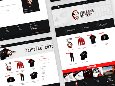 Team Reapers | Esports Ecommerce Website business clean clothing counter strike csgo e commerce ecommerce esports minimal shop store team ui ux web webdesign website website design websites wordpress