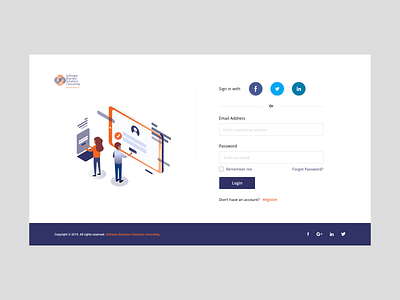 DRIB login login design login form login page login screen signin signing