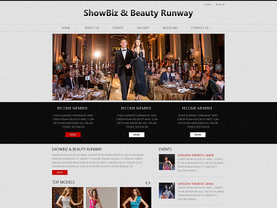 Showbiz bootstrap branding css3 html5 jquery animation responsive typography website design wordpress