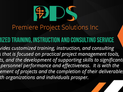 Premiere Project Solutions Inc design logo typography ux