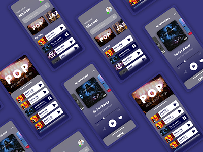 Danoo Music Player music app ui ui ux ui design uidesign uiux ux ux design uxdesign